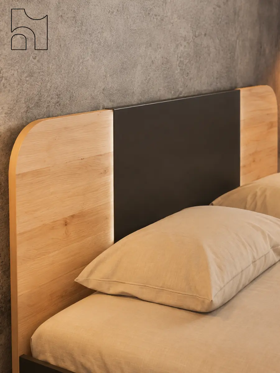 Vibrant King Size Bed Set