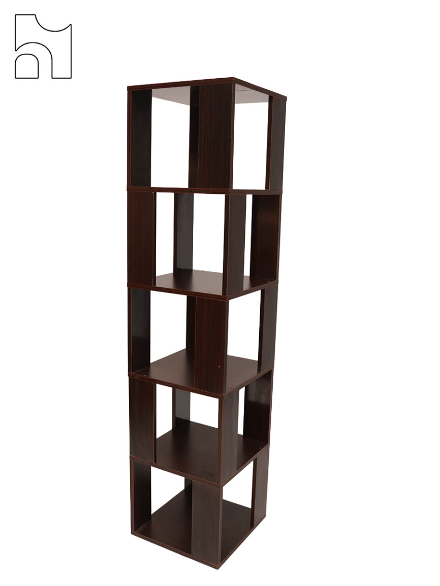 Walnut Wooden Open Shelf