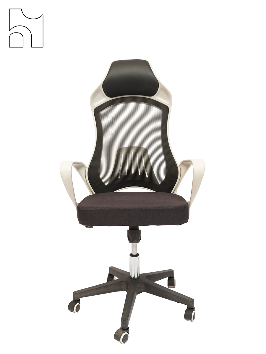 ErgoBlade Fusion Chair – Contoured Design with Dual-Tone Mesh & Headrest