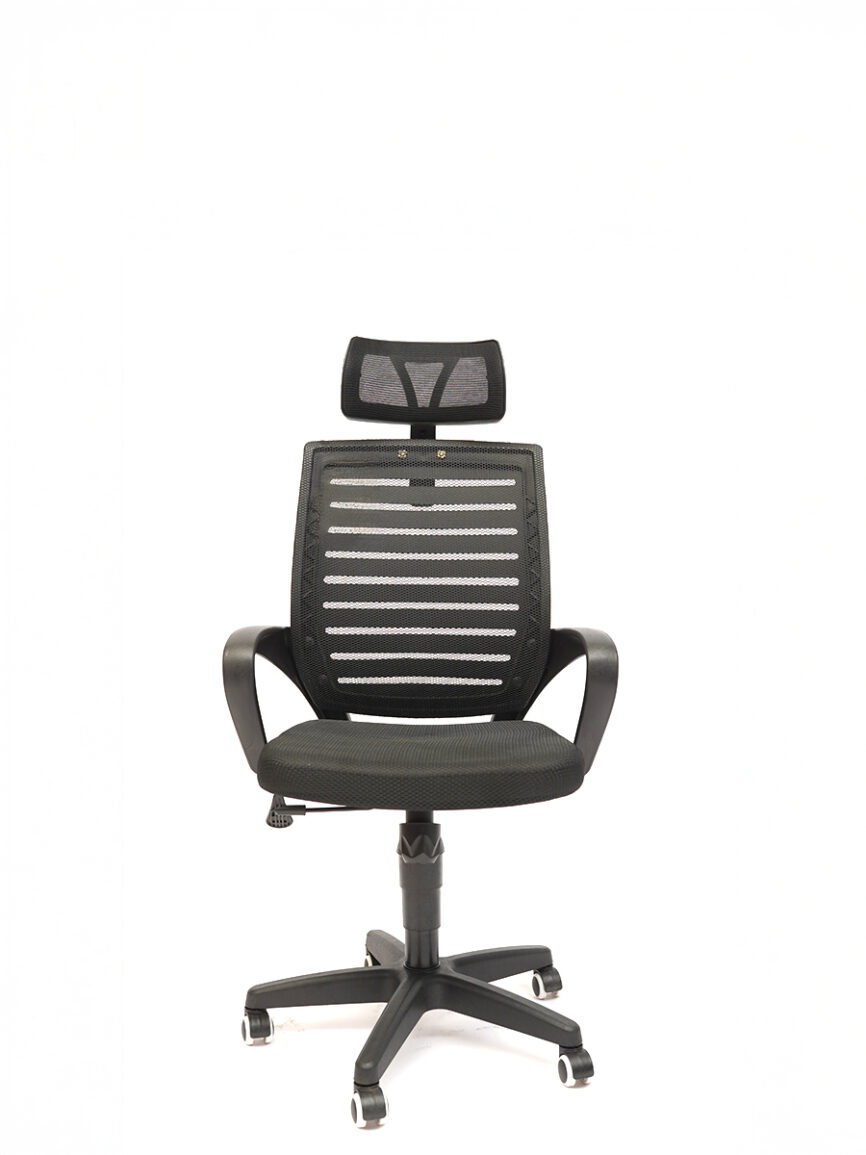 FlexStrata Task Chair – Breathable Ergonomic Mesh Office Chair with Headrest