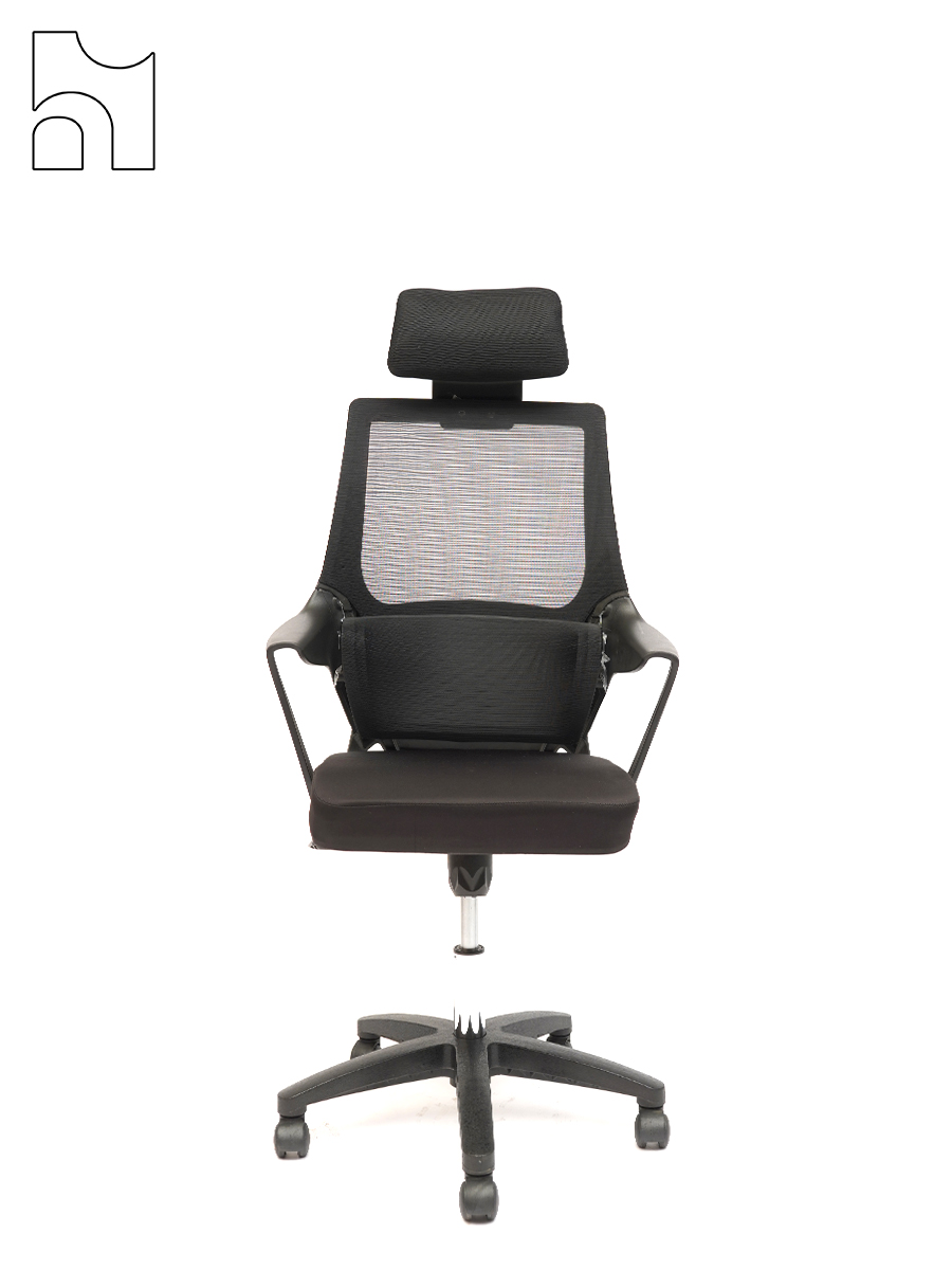 LumbaPro Active Mesh Chair – Ergonomic Design with Lumbar Cushion Support