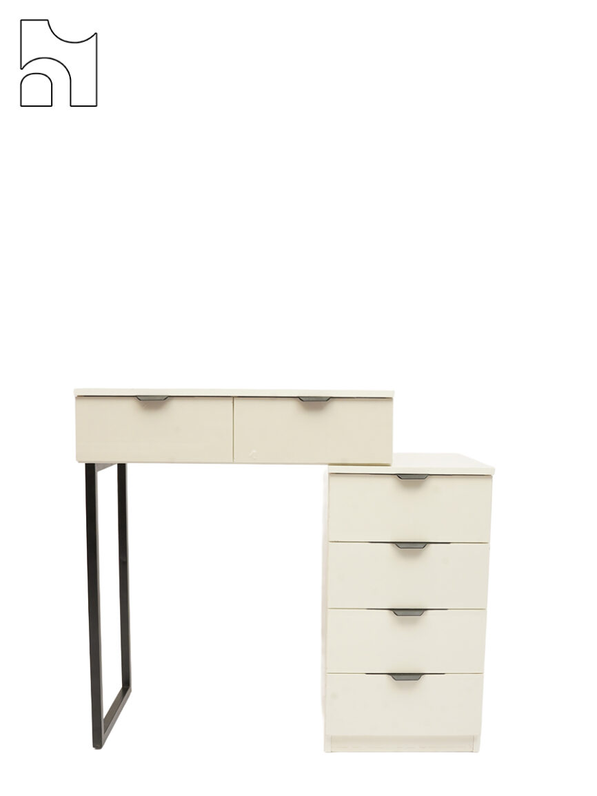 Solstice Desk with Drawers – Minimalist Desk with Smart Storage Solutions