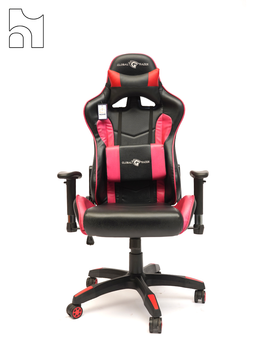 Global Razer Gaming Chair – Pro Racer Series in Black & Red