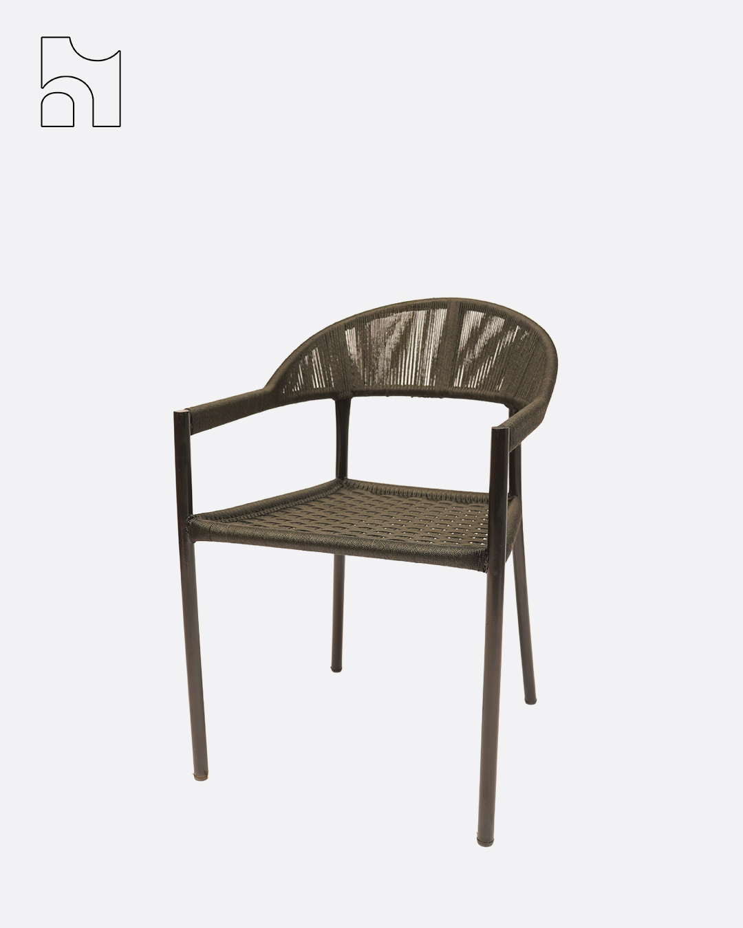 Woven accent chair - Image 2