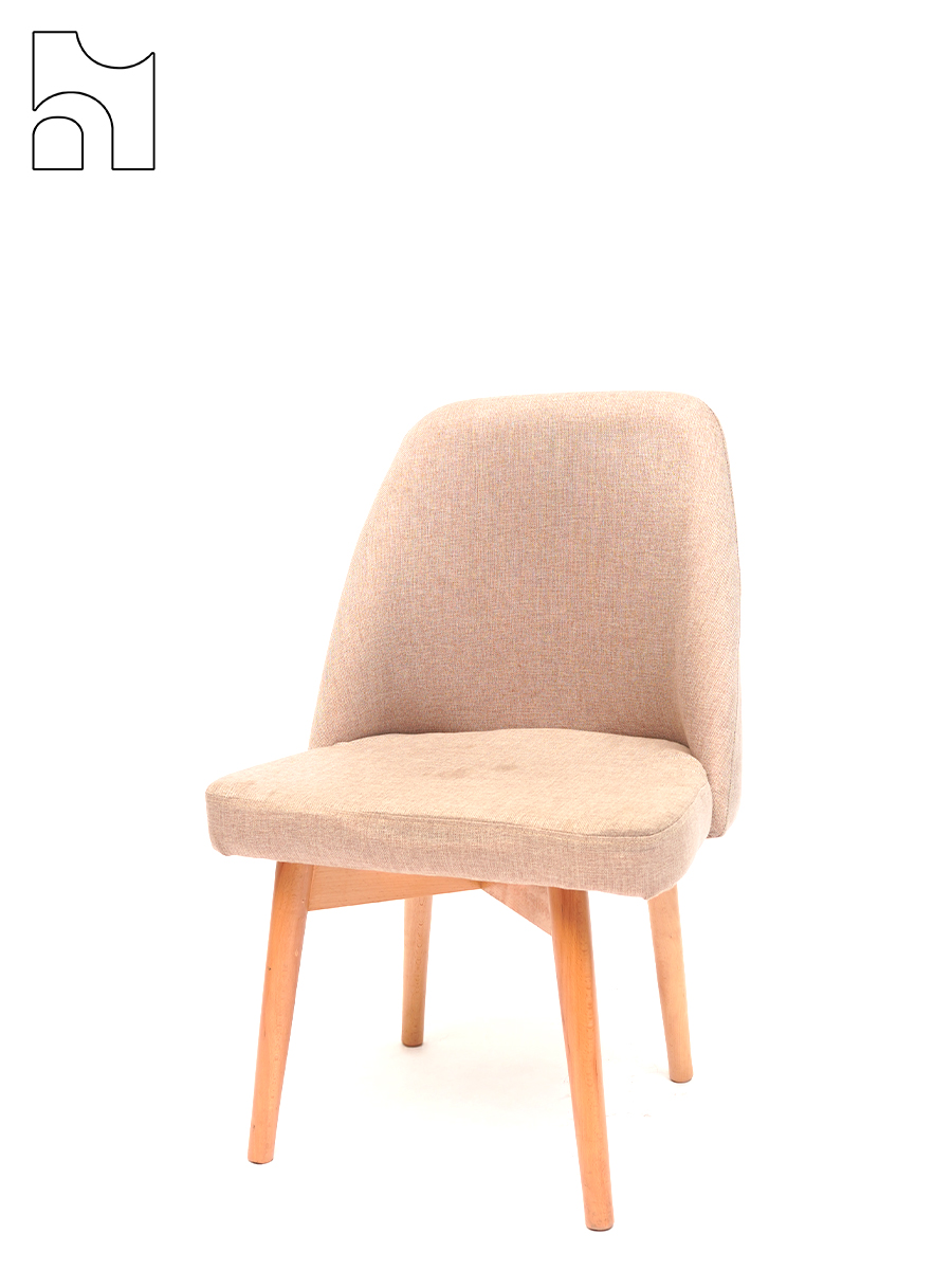 Nordic Fabric Lounge Chair - Image 2