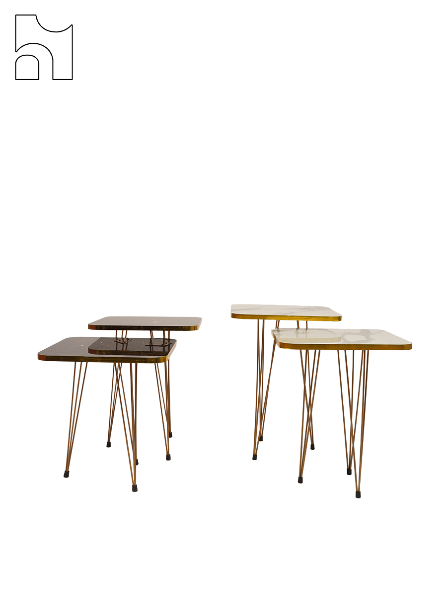 Marble Nesting Tables - Image 2