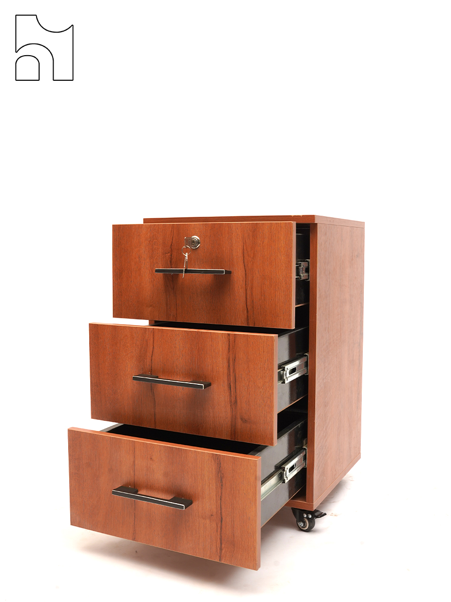 Rustic Walnut Drawer - Image 2