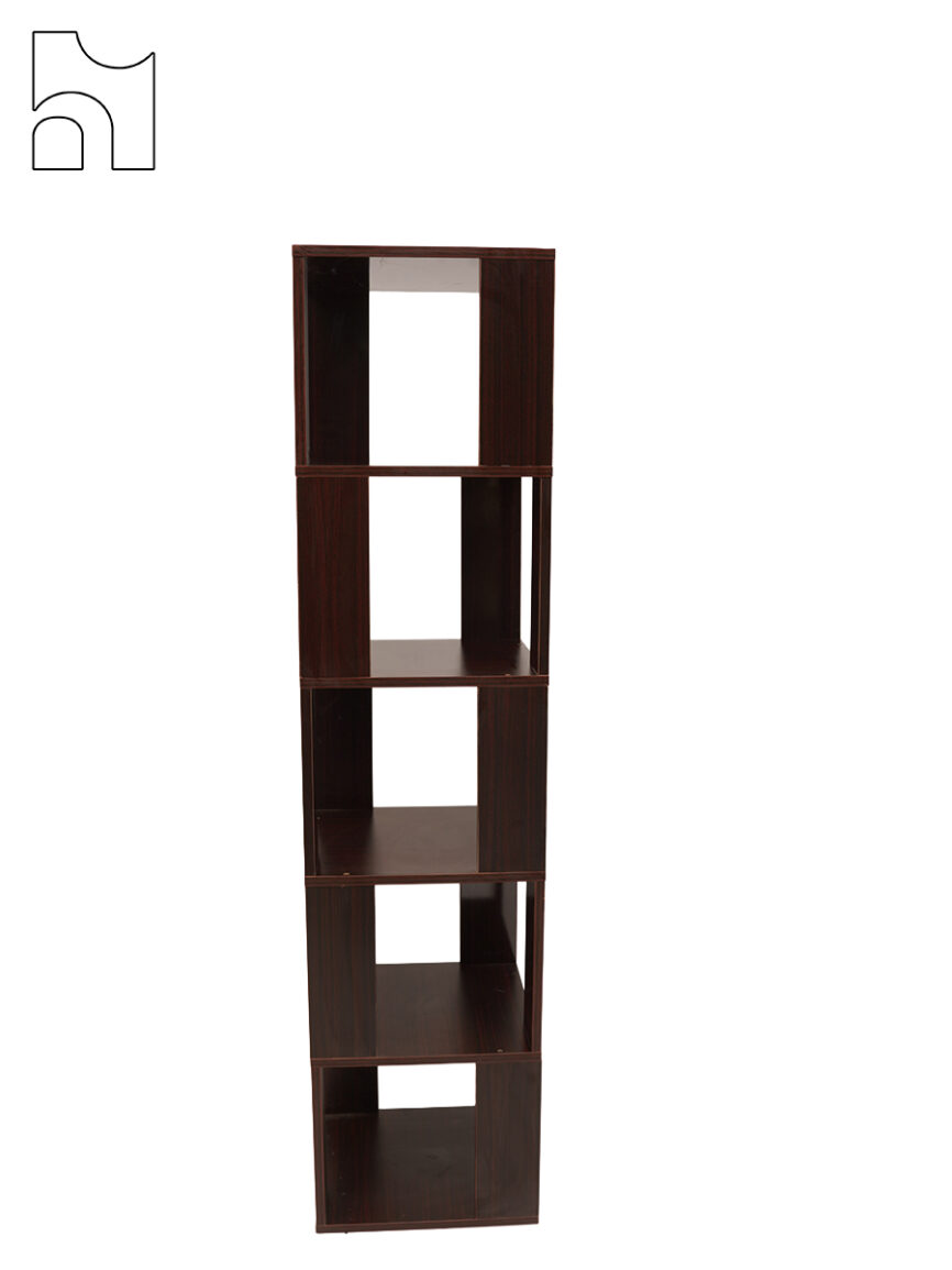 Walnut Wooden Open Shelf