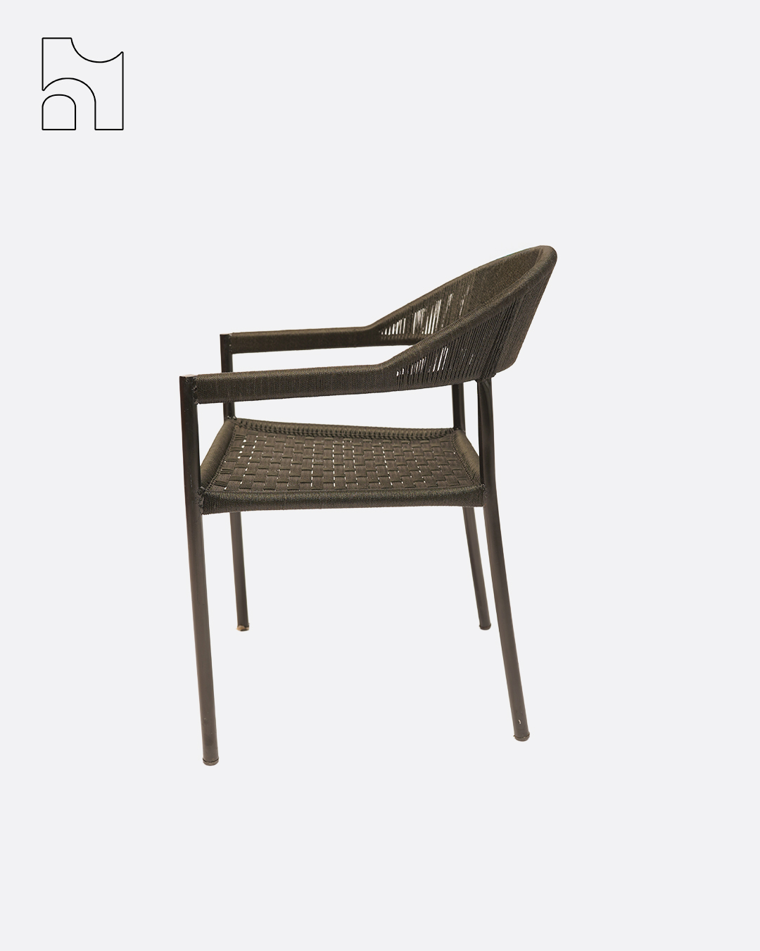 Woven accent chair - Image 3
