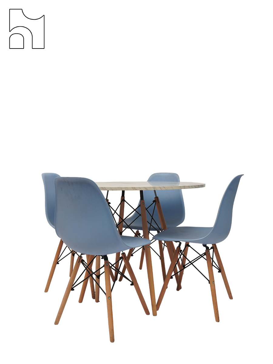 SkyeMarble Dining Set - Image 3