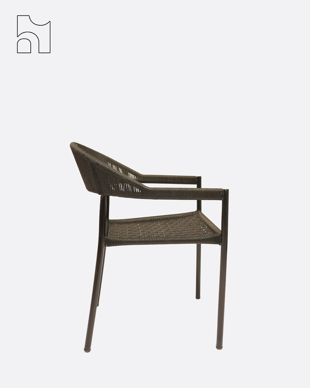 Woven accent chair - Image 4