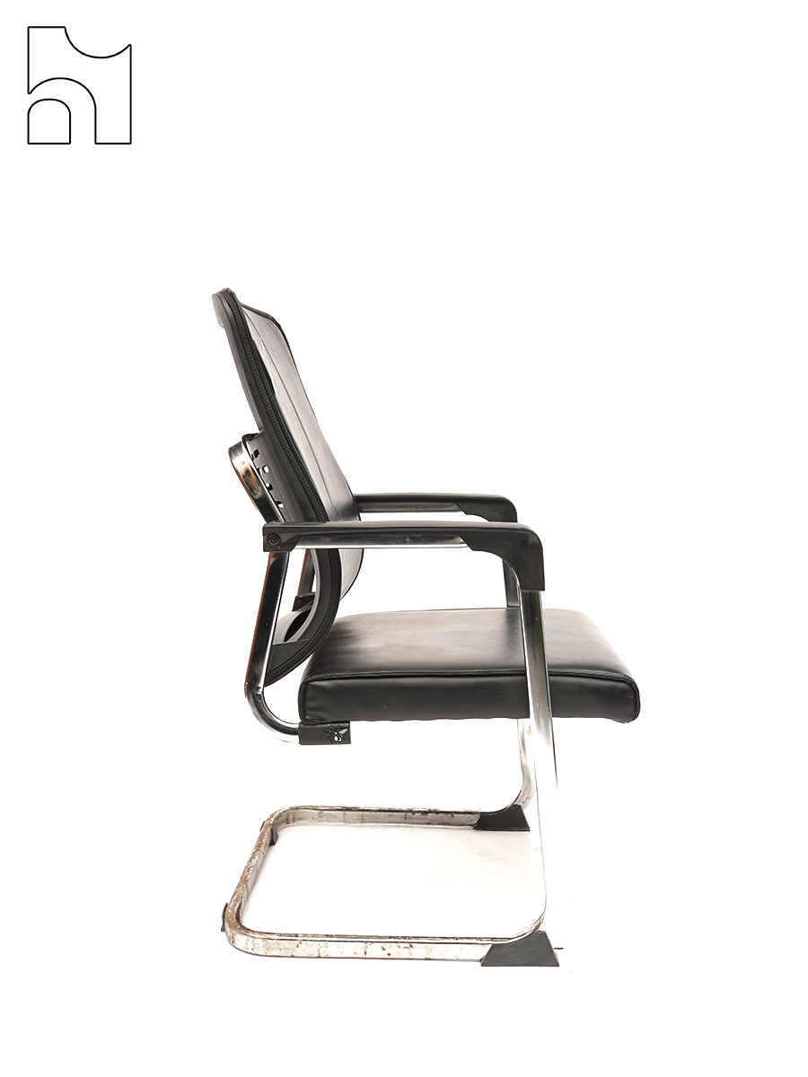 Classic Leather Visitor Chair - Image 5
