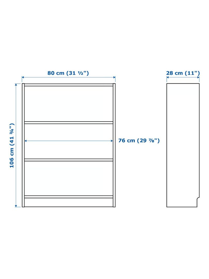 3 Open Shelves Book Rack - Image 18