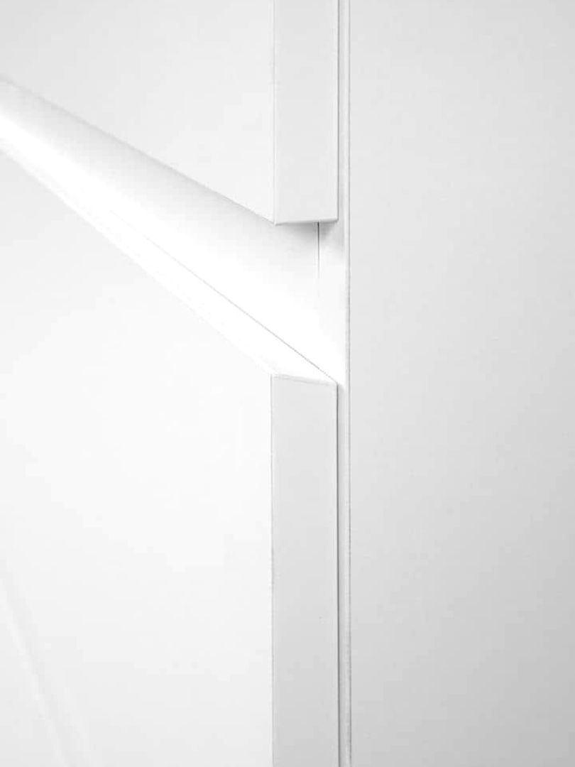 Handle-less Design 2 Doors Wardrobe with 2 Drawers - Image 7