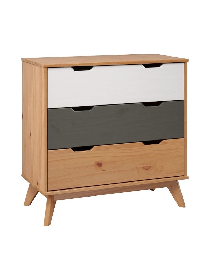 Modern Handle-less Design 3 Drawers Chester - Image 4