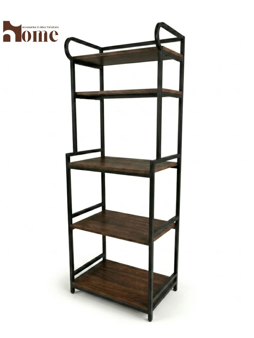 5-Shelf Kitchen Bakers Rack | Space Saving Free Standing Microwave Oven Stand - Image 7