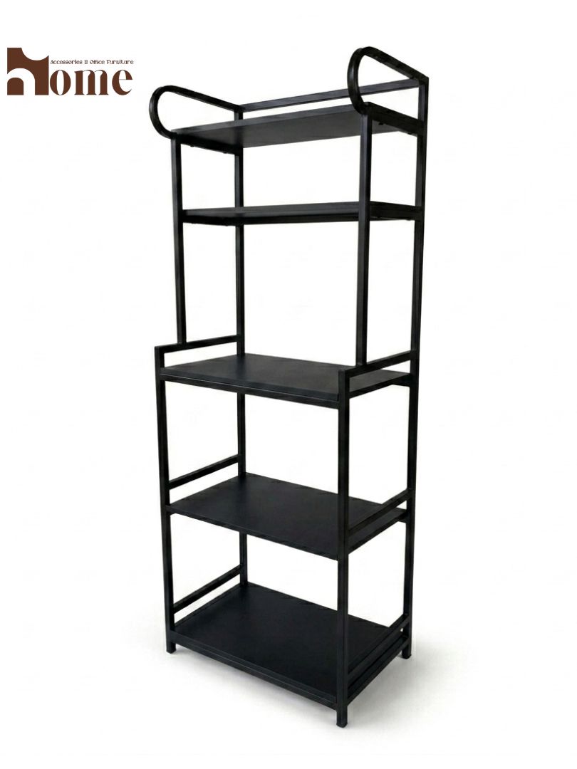 5-Shelf Kitchen Bakers Rack | Space Saving Free Standing Microwave Oven Stand - Image 11