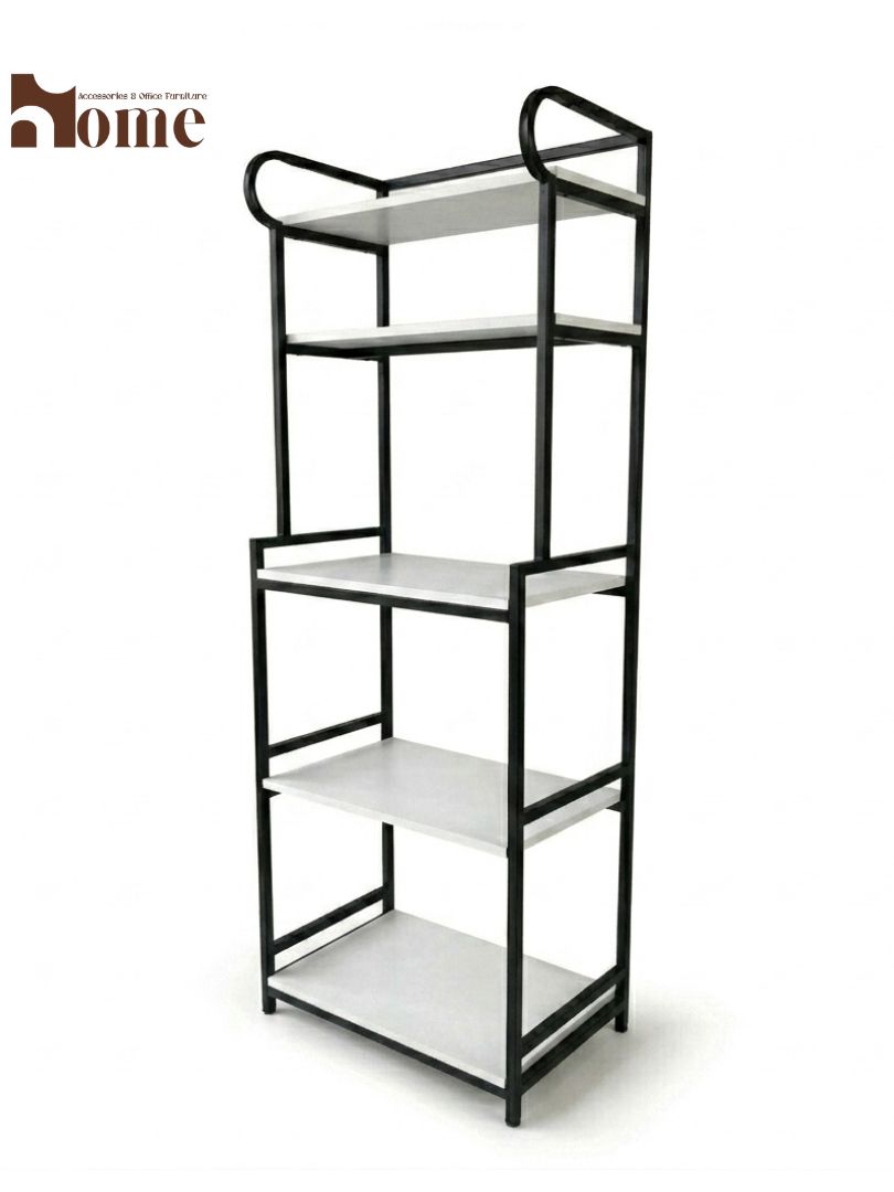 5-Shelf Kitchen Bakers Rack | Space Saving Free Standing Microwave Oven Stand - Image 15