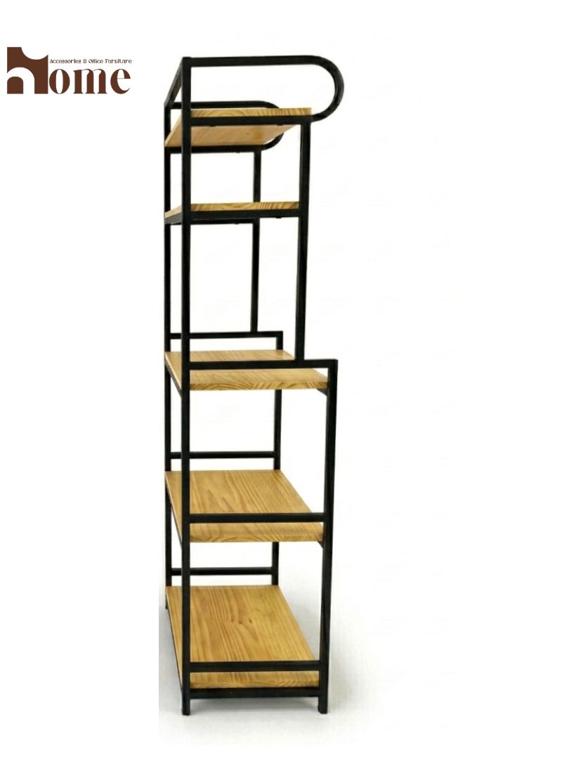5-Shelf Kitchen Bakers Rack | Space Saving Free Standing Microwave Oven Stand - Image 4