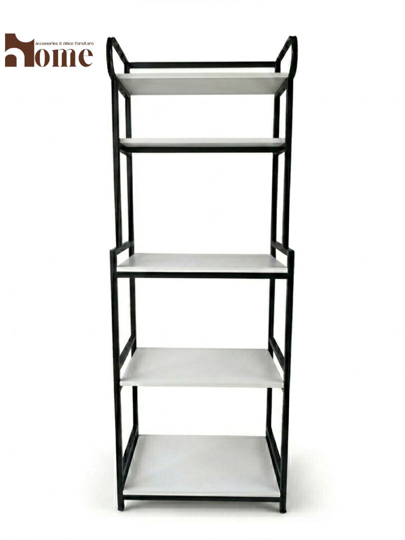 5-Shelf Kitchen Bakers Rack | Space Saving Free Standing Microwave Oven Stand - Image 14