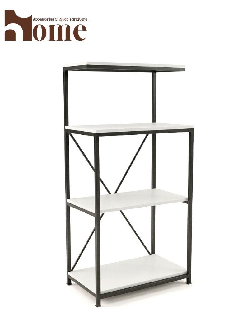 3 & Half Shelf Modern Design Kitchen Rack | Multipurpose Standing Microwave Oven Stand | Multi-Functional Spice Rack with Open Storage Shelves - Image 3