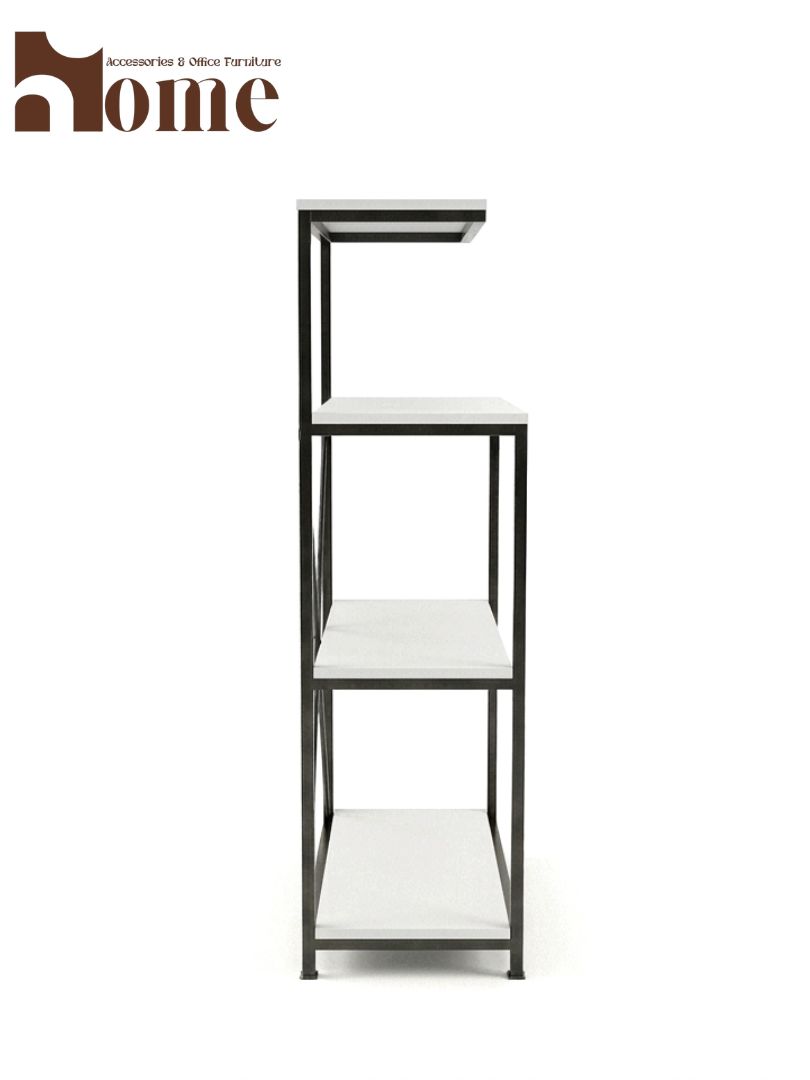 3 & Half Shelf Modern Design Kitchen Rack | Multipurpose Standing Microwave Oven Stand | Multi-Functional Spice Rack with Open Storage Shelves - Image 4