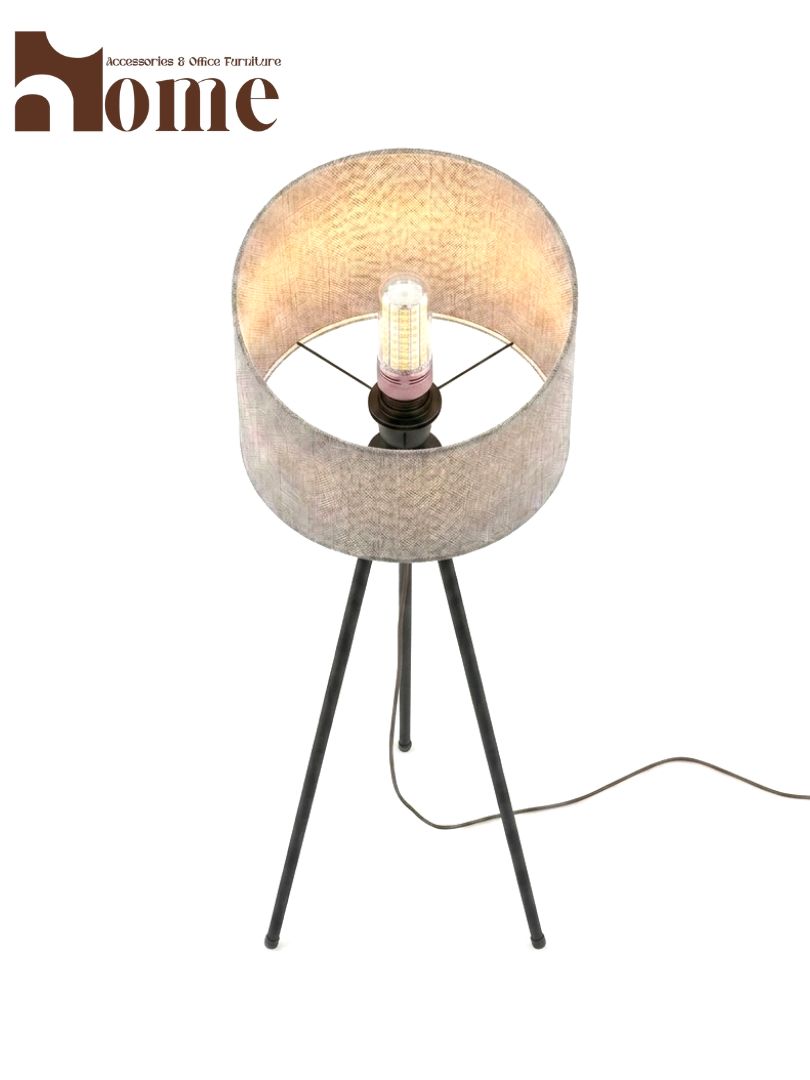 Modern Tripod Floor Lamp for Living Room | 58.4 Inches Tall Standing Lamp with 3 in 1 Light Shades for Drawing Room Corner - Image 4