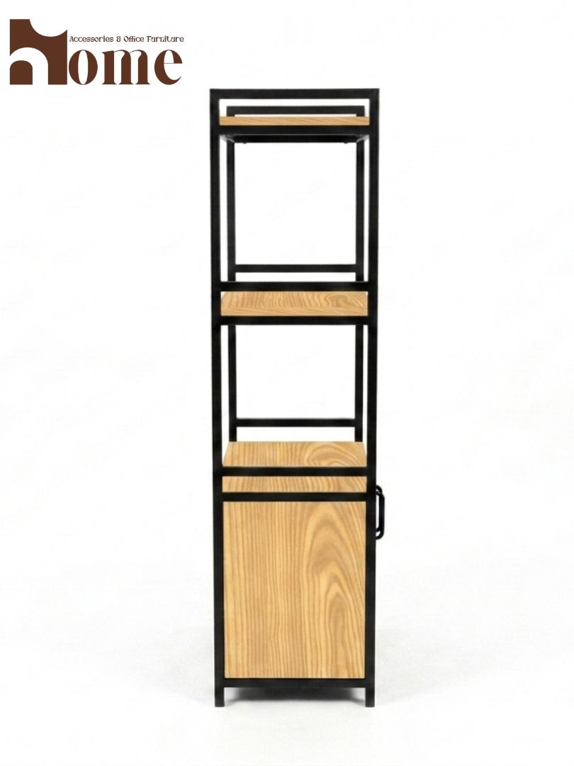 Modern 3-Tier Kitchen Rack with Storage Cabinet | Multi-Purpose Standing Microwave Oven Stand - Image 5