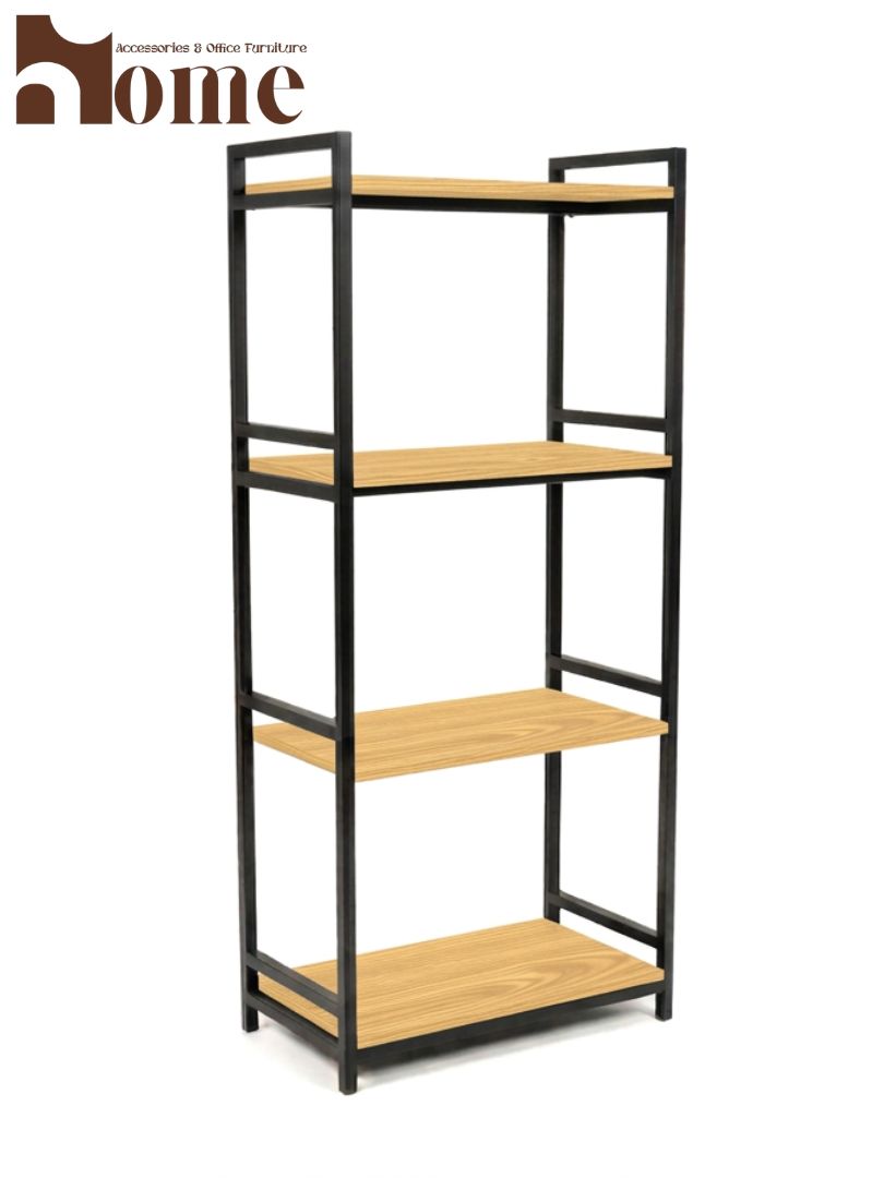 Modern 4-Tier Kitchen Rack | Multi-Purpose Standing Microwave Oven Stand | Spice Rack with Open Utility Storage Space - Image 8
