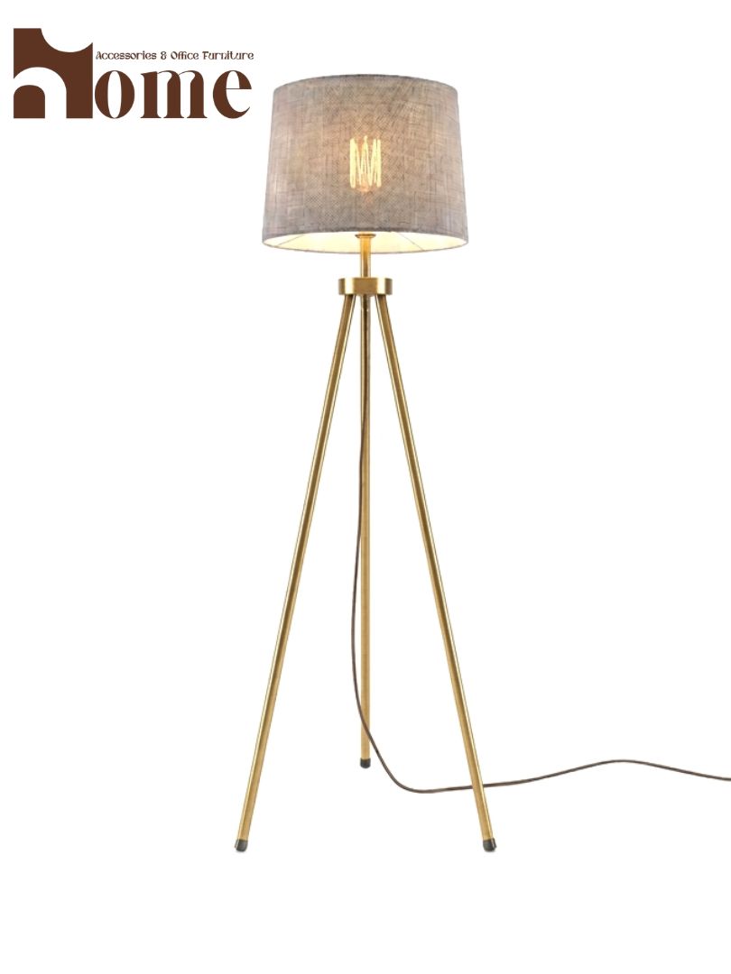 Modern Tripod Floor Lamp for Living Room | 58.4 Inches Tall Standing Lamp with 3 in 1 Light Shades for Drawing Room Corner - Image 8