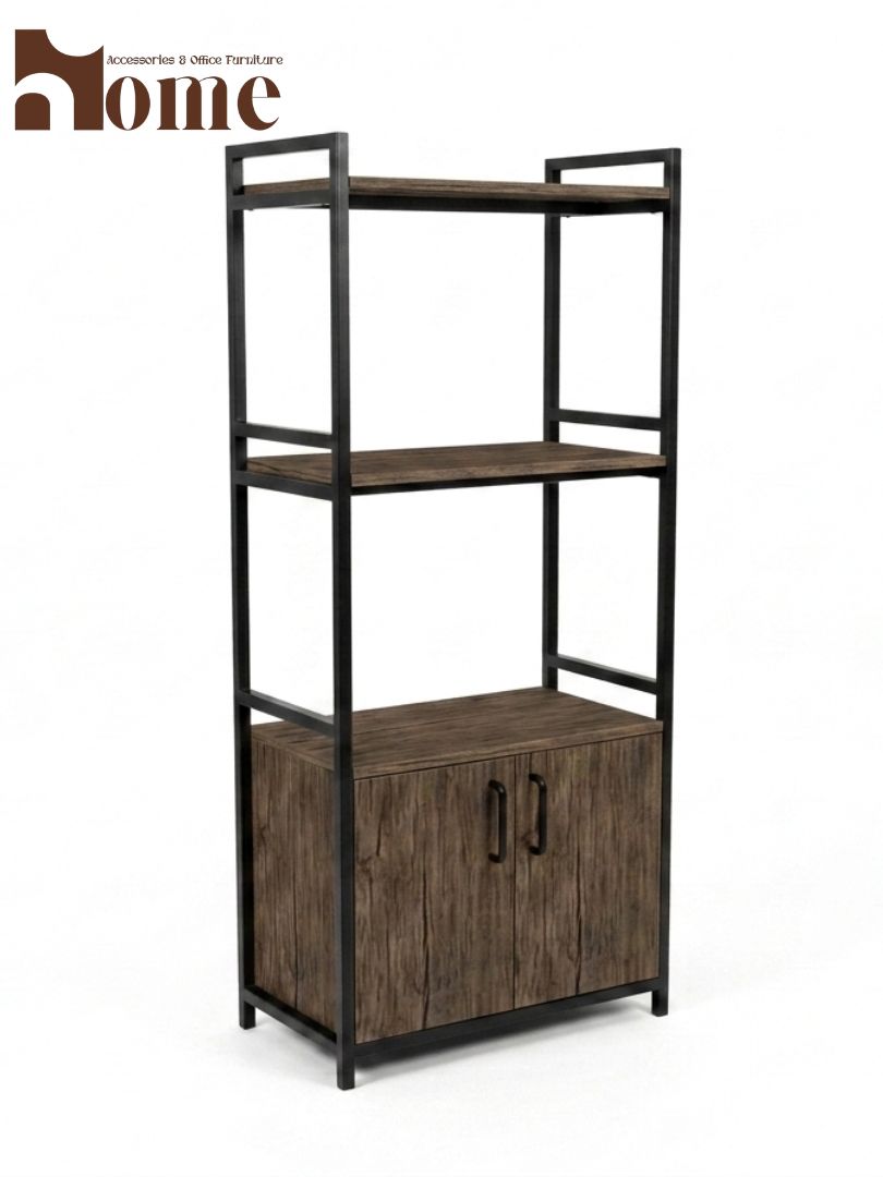 Modern 3-Tier Kitchen Rack with Storage Cabinet | Multi-Purpose Standing Microwave Oven Stand - Image 10