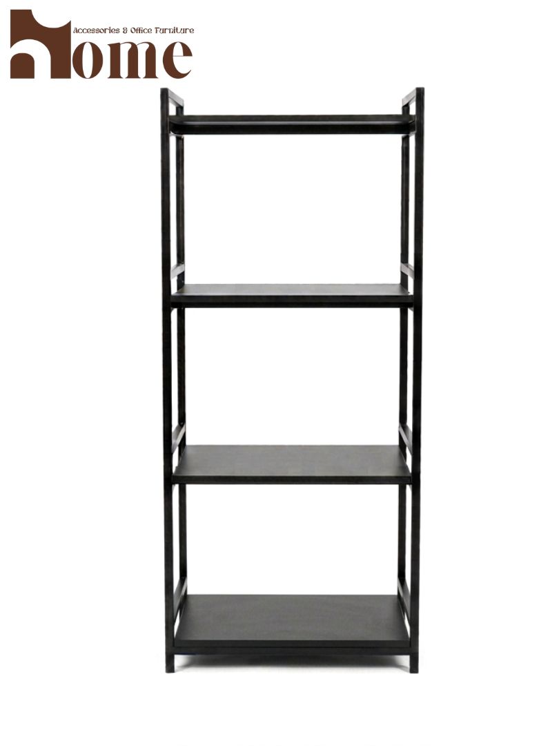 Modern 4-Tier Kitchen Rack | Multi-Purpose Standing Microwave Oven Stand | Spice Rack with Open Utility Storage Space - Image 12