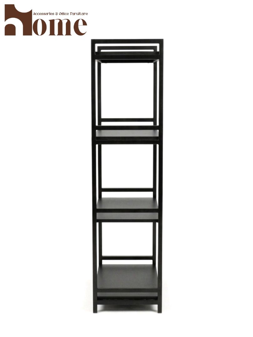 Modern 4-Tier Kitchen Rack | Multi-Purpose Standing Microwave Oven Stand | Spice Rack with Open Utility Storage Space - Image 14