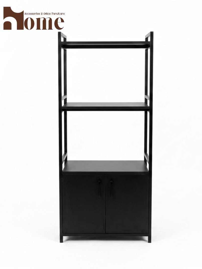 Modern 3-Tier Kitchen Rack with Storage Cabinet | Multi-Purpose Standing Microwave Oven Stand - Image 14
