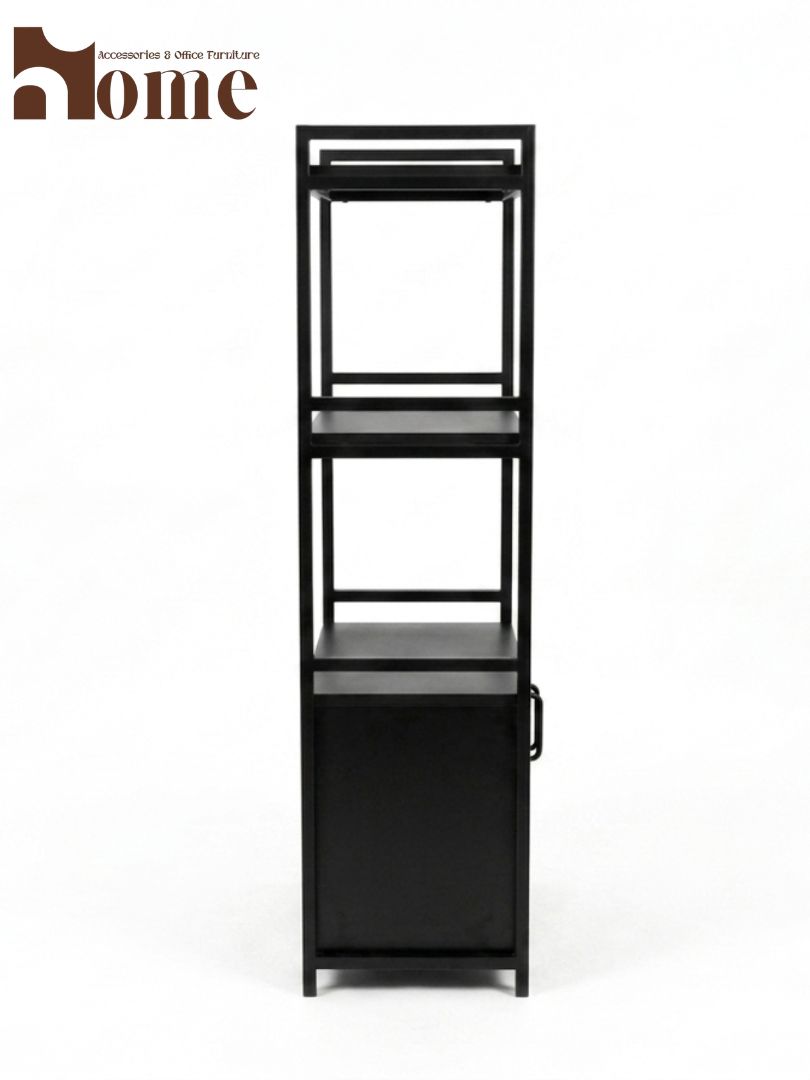 Modern 3-Tier Kitchen Rack with Storage Cabinet | Multi-Purpose Standing Microwave Oven Stand - Image 17