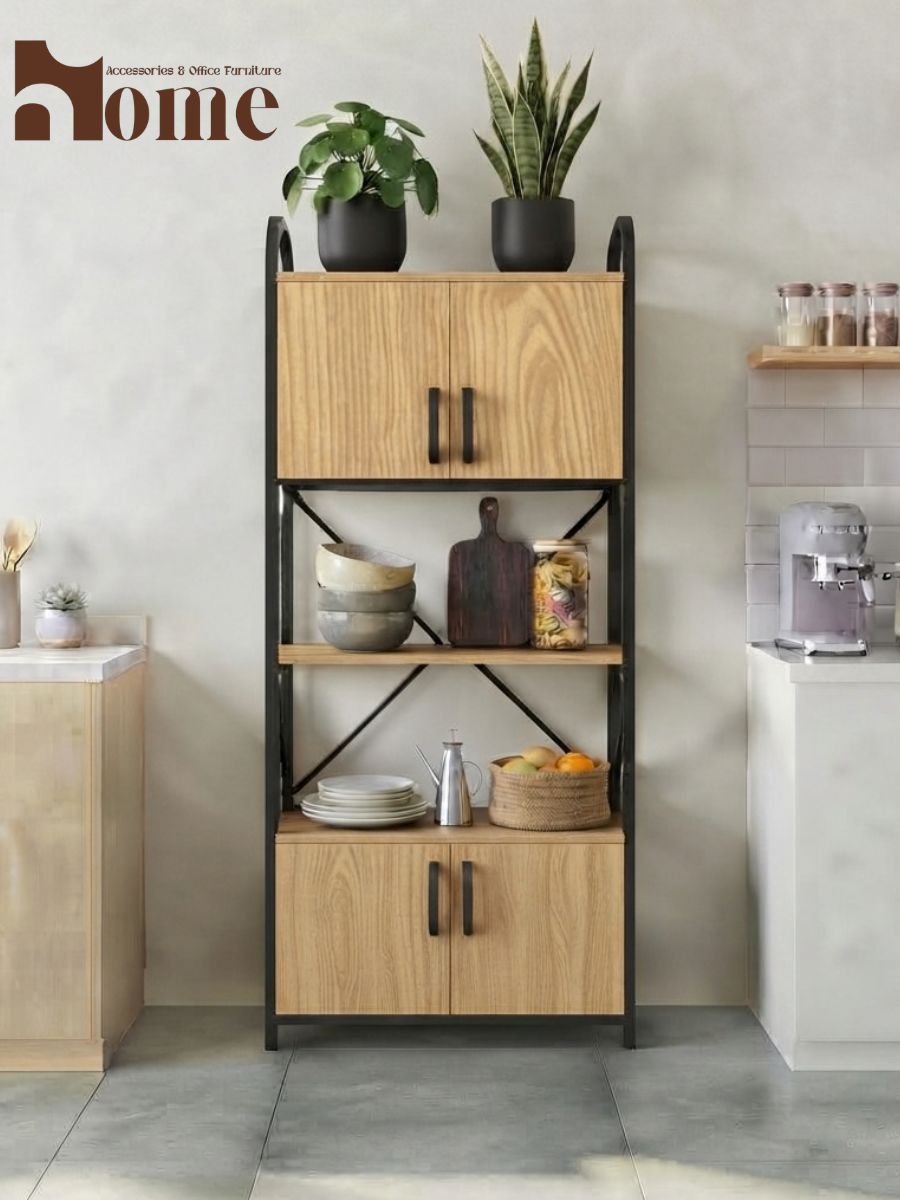 Double Cabinet Kitchen Rack - Image 19