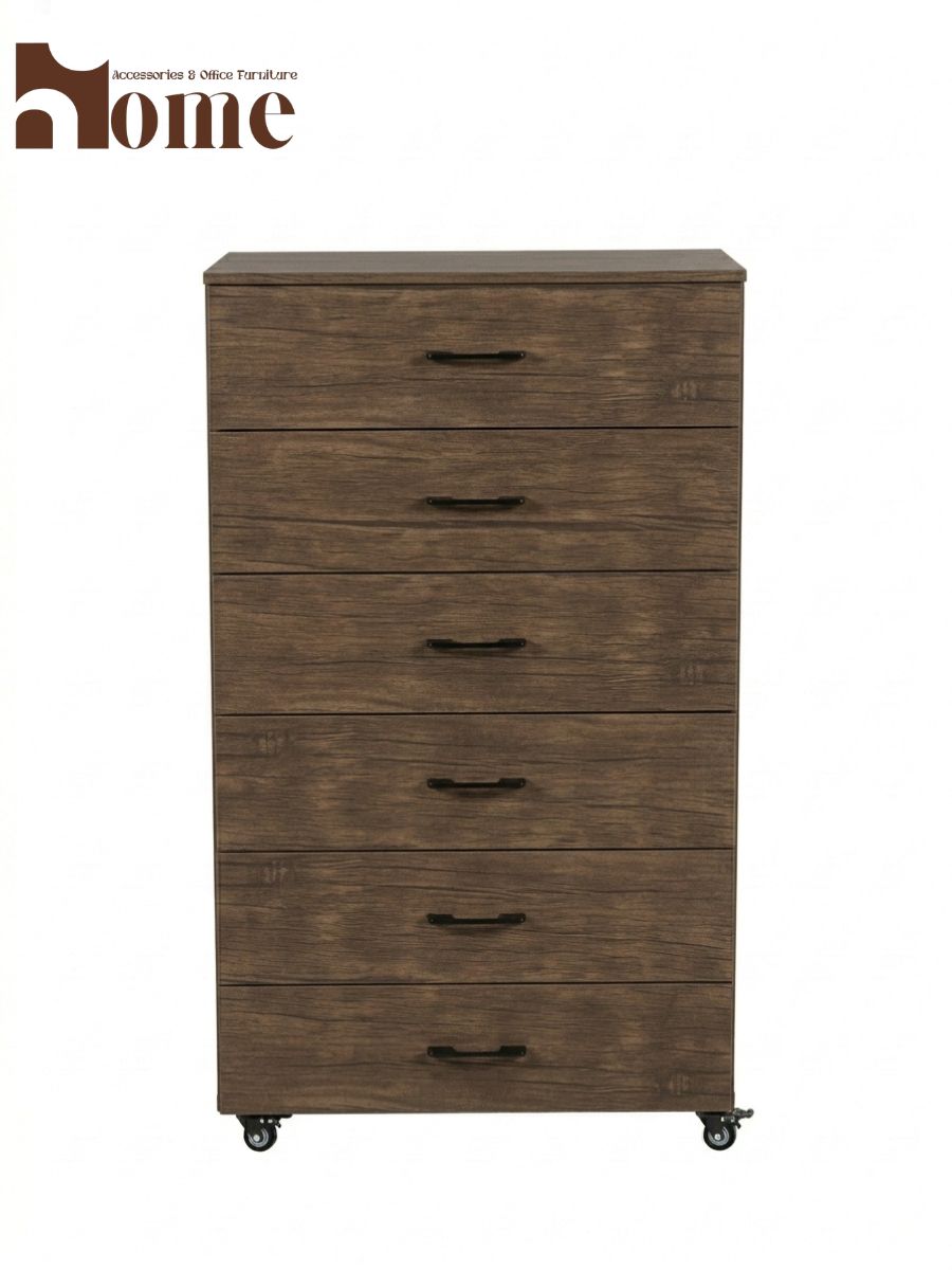 6 Drawers Wooden Chester - Image 2