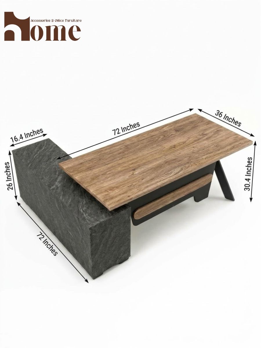 L-Shape Executive Office Table - Image 6