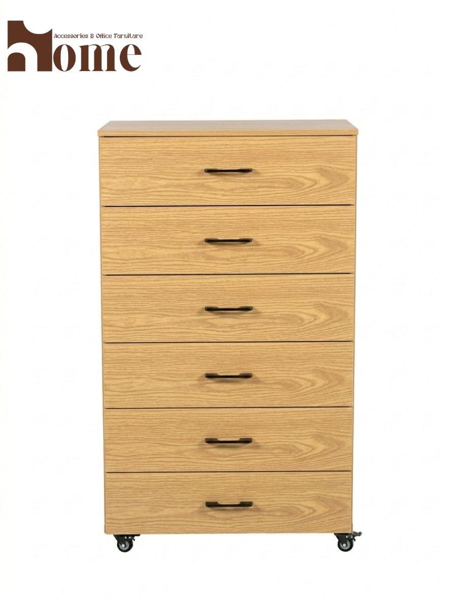 6 Drawers Wooden Chester - Image 9
