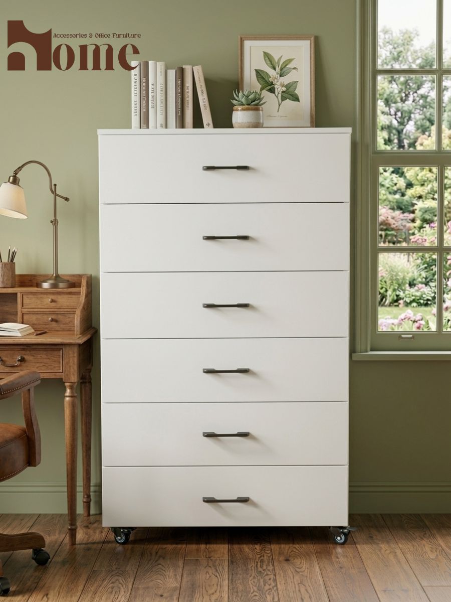 6 Drawers Wooden Chester - Image 15
