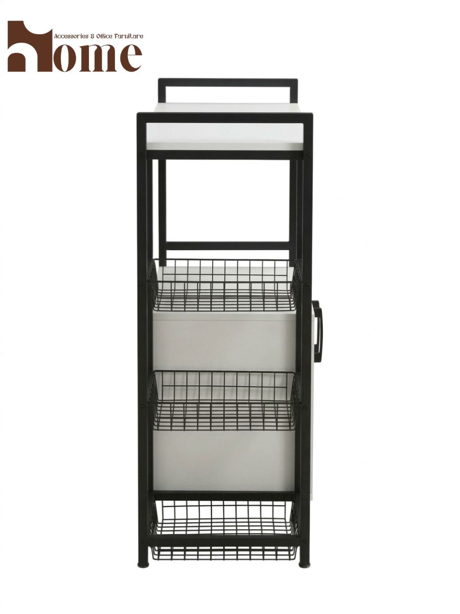 Kitchen Cabinet Rack with Baskets - Image 18
