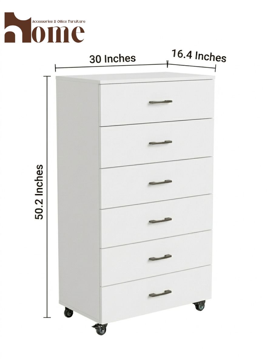 6 Drawers Wooden Chester - Image 18