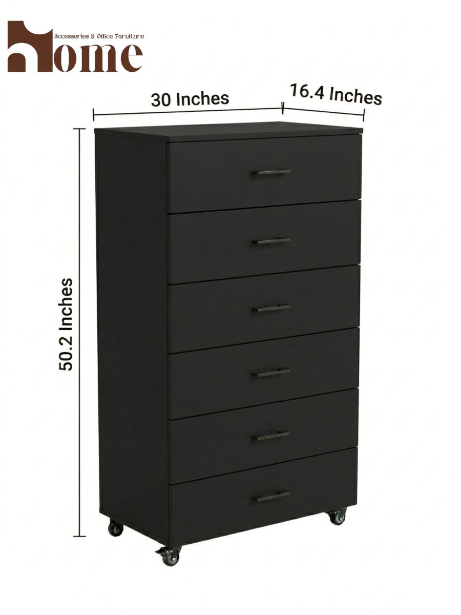 6 Drawers Wooden Chester - Image 25